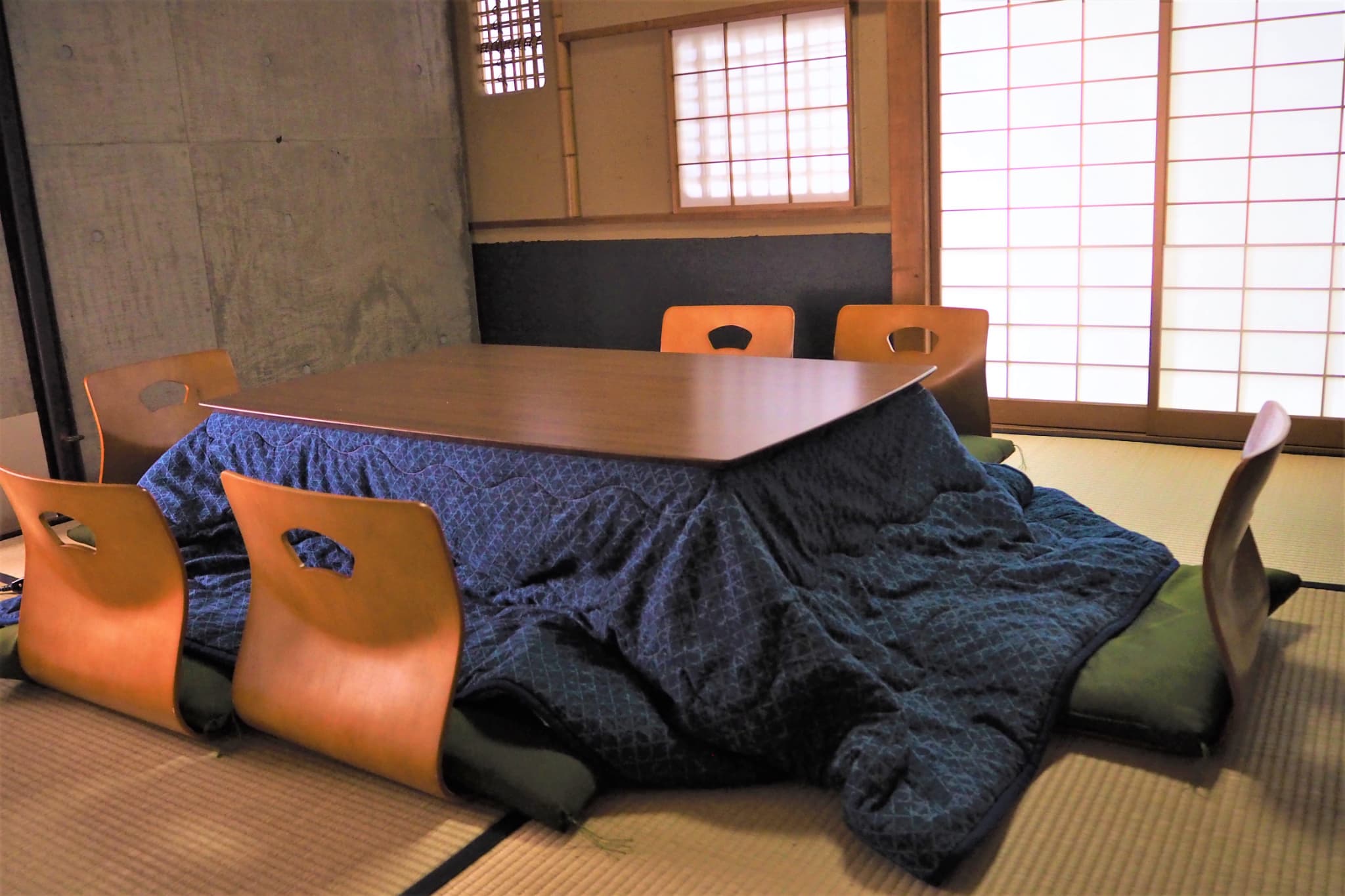 和室内にはこたつも