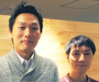 (左)執行役員 田中様 (右)総務部長 松田様