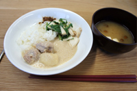ごちそうになったランチ