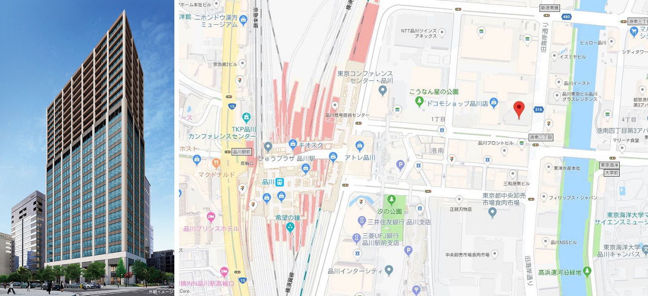 2019年竣工の大型オフィス