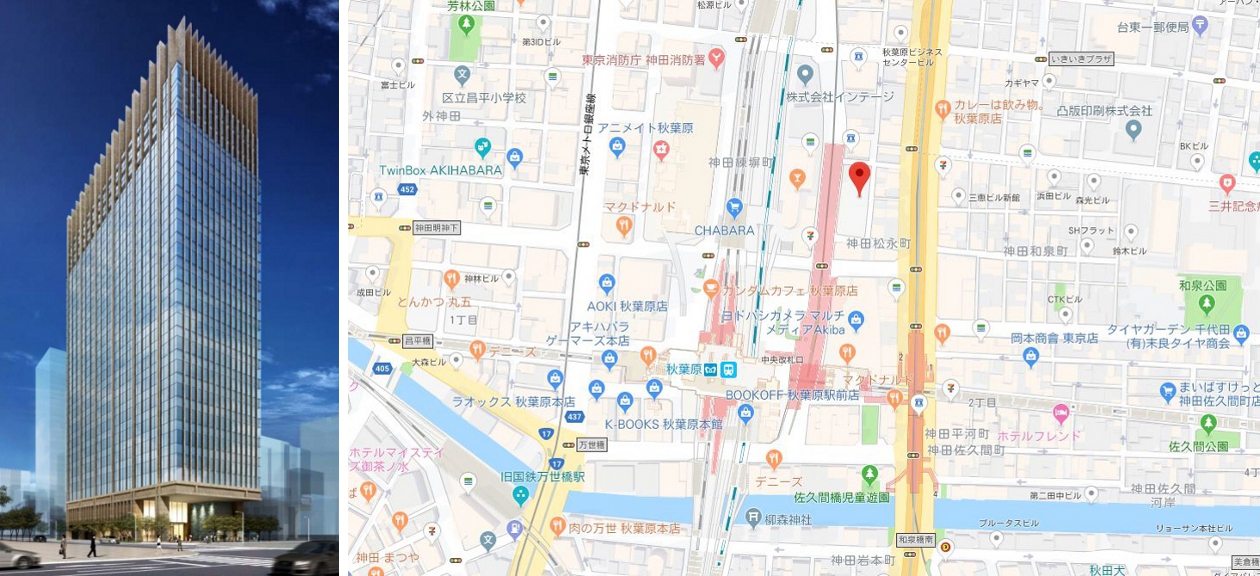 2019年竣工の大型オフィス
