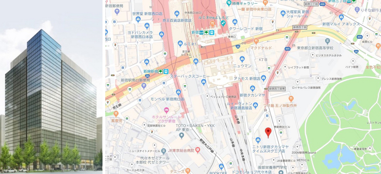 2019年竣工の大型オフィス