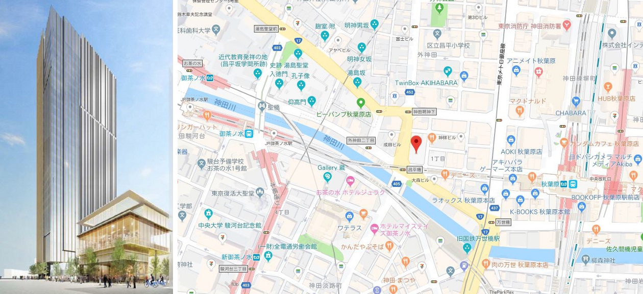 2019年竣工の大型オフィス