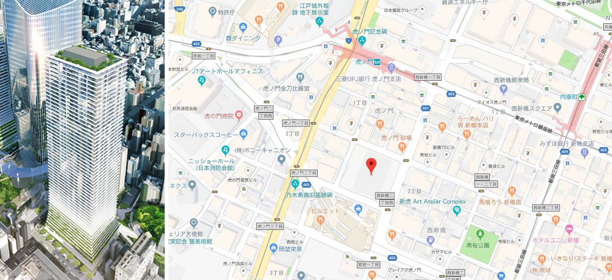 2019年竣工の大型オフィス