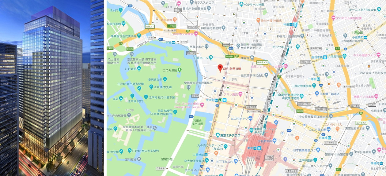 2020年竣工の大型オフィス