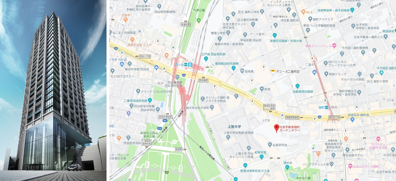 2020年竣工の大型オフィス