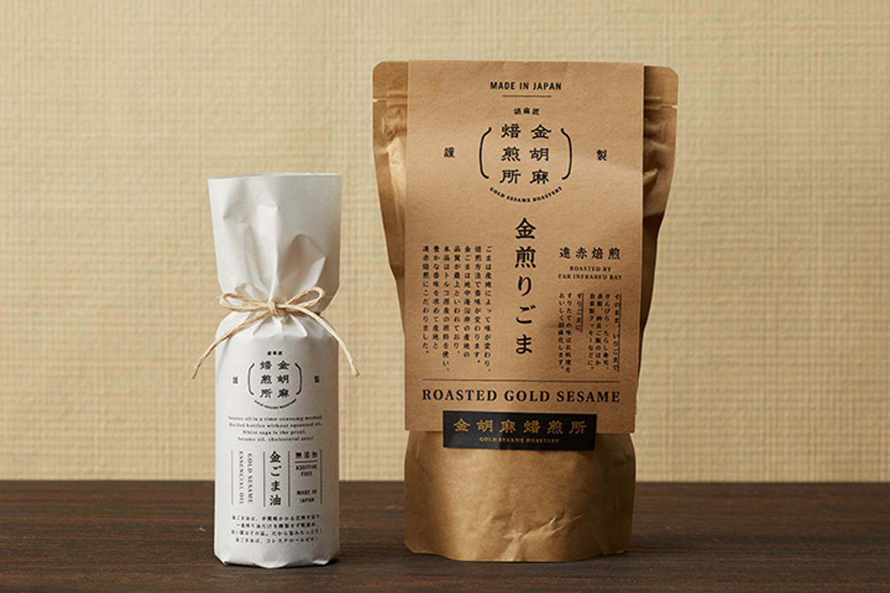 なんばスカイオ_金胡麻焙煎所(金ごまの食物販)
