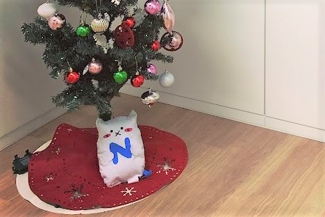 公式キャラクターの「ねこすとくん」