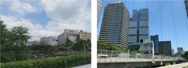 市ヶ谷周辺および赤坂見附周辺