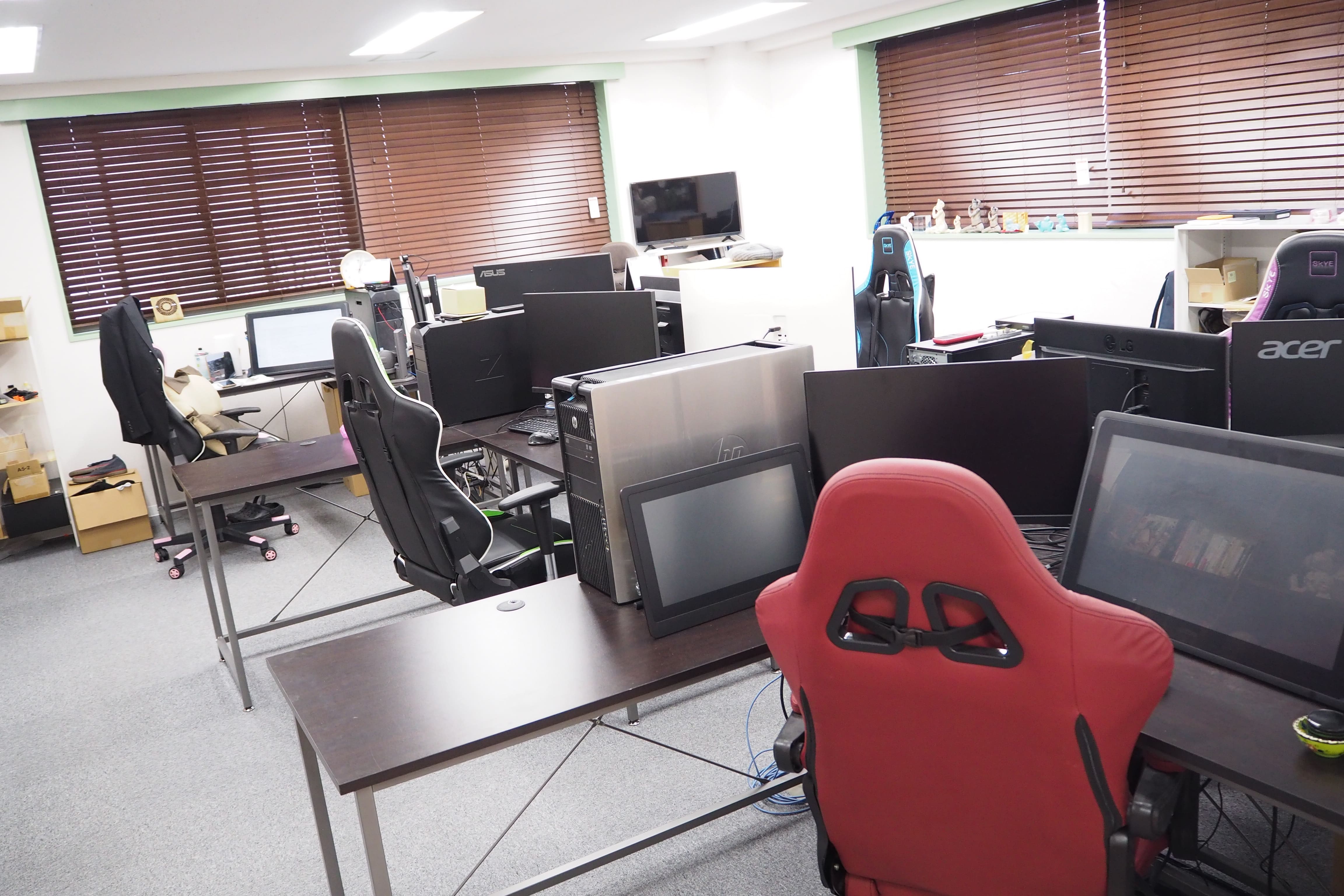 PC作業用の部屋