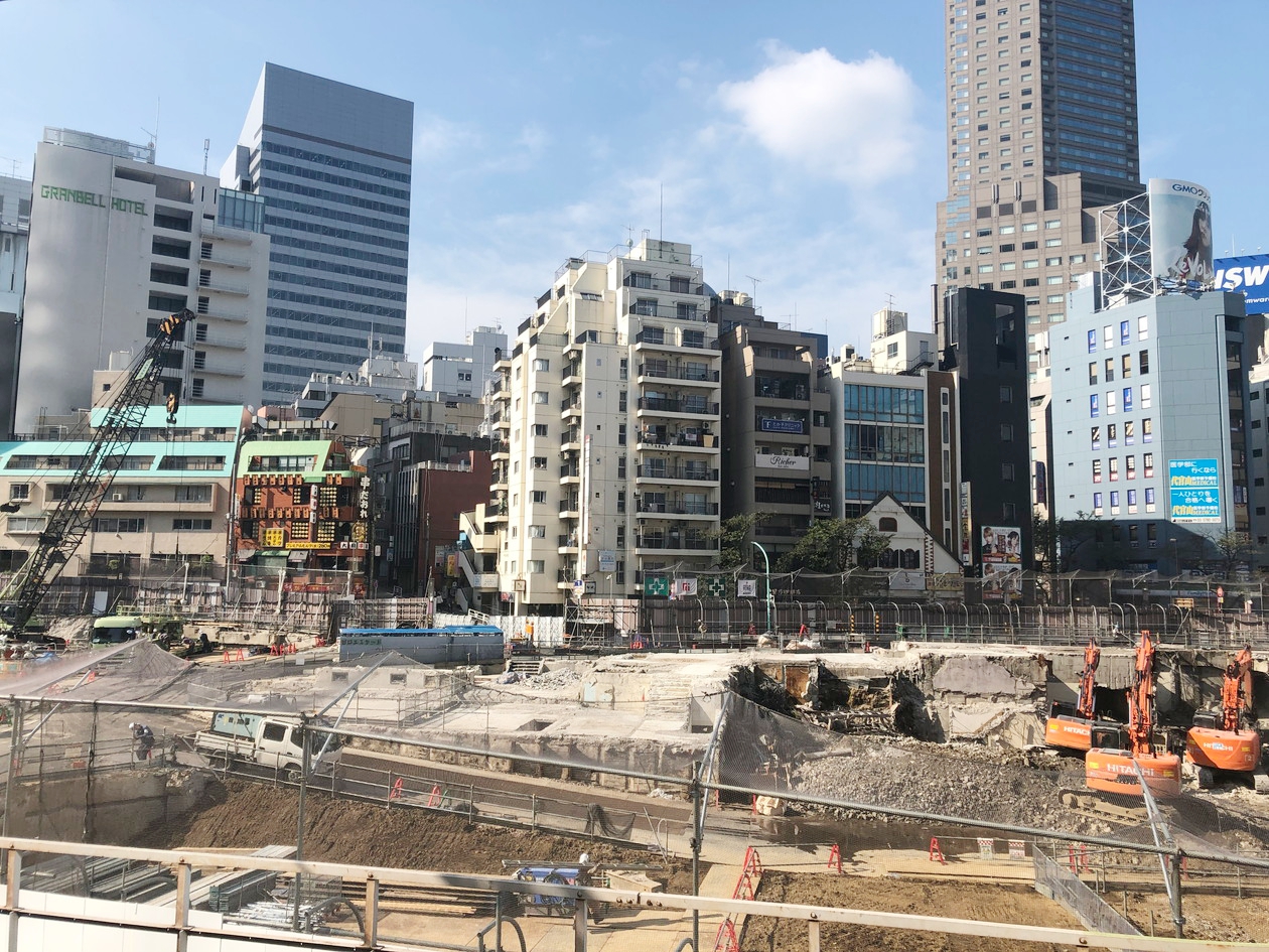 渋谷再開発_2019年11月
