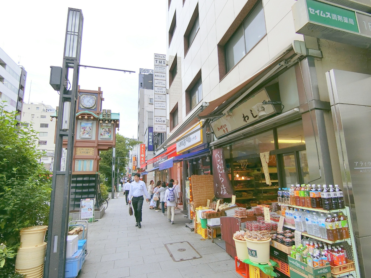 人形町・茅場町のスタートアップ_人形町駅周辺の様子