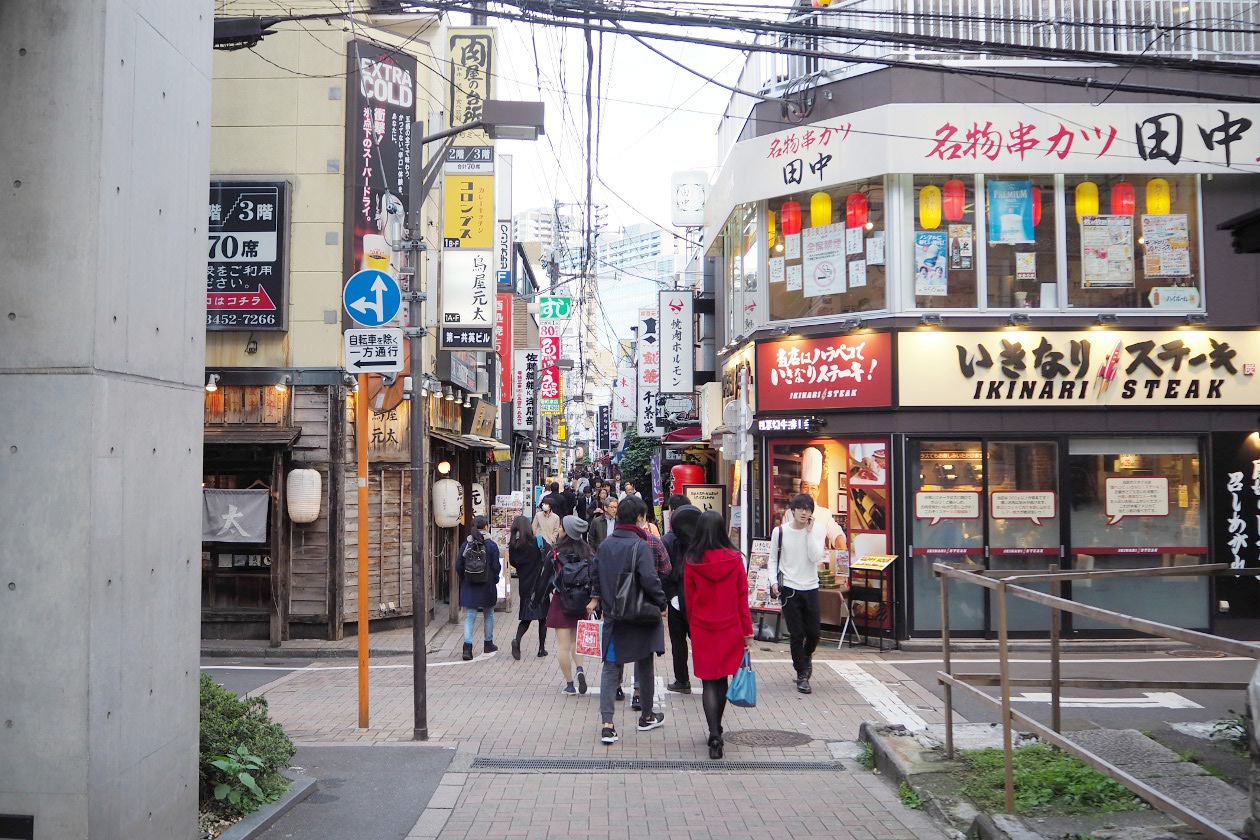 田町・三田_慶應仲通り商店街