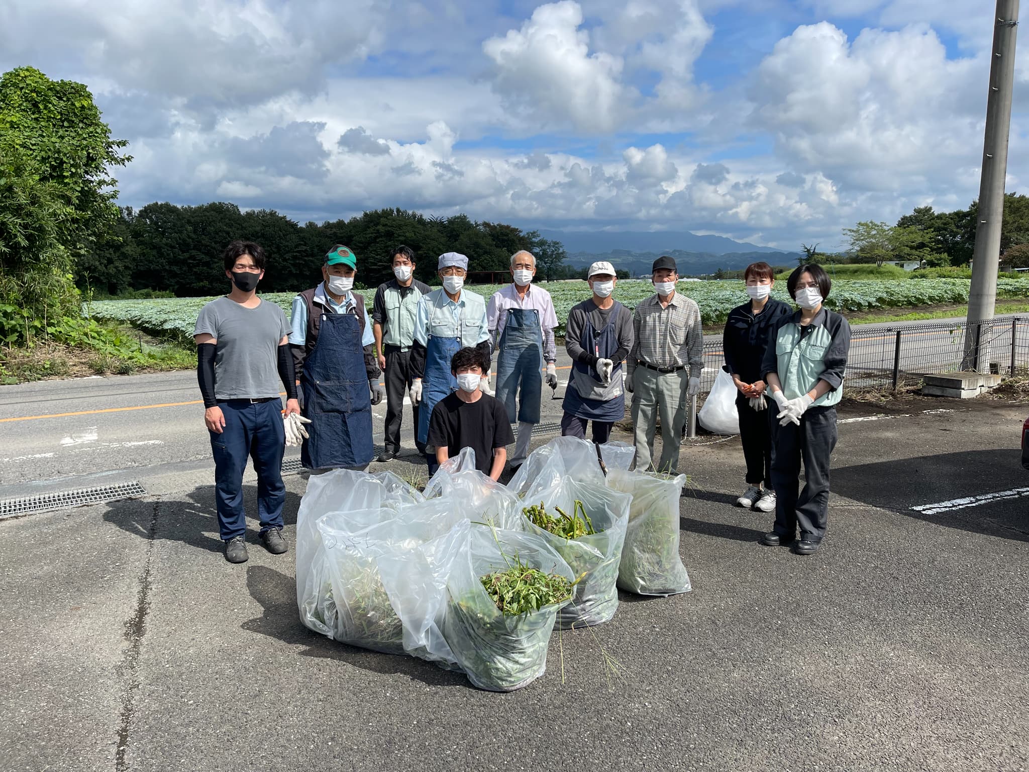 群馬での地域活動の様子